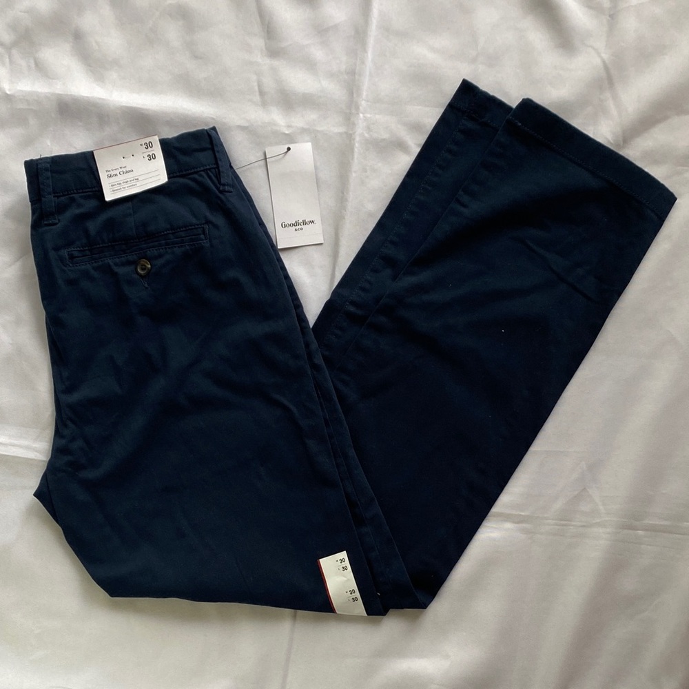 Goodfellow & Co Dark Blue Chinos